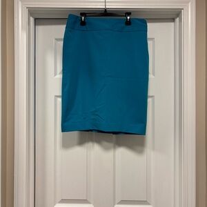 Liz Claiborne Teal Pencil Skirt